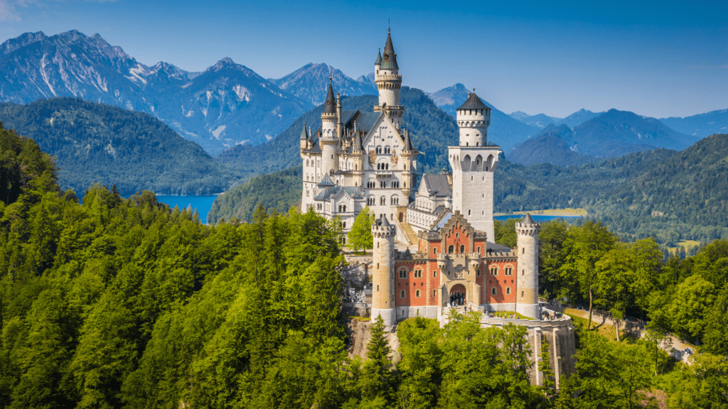 Photo of Neuschwanstein Castle, which you can visit with the Bavarian Castle Pass