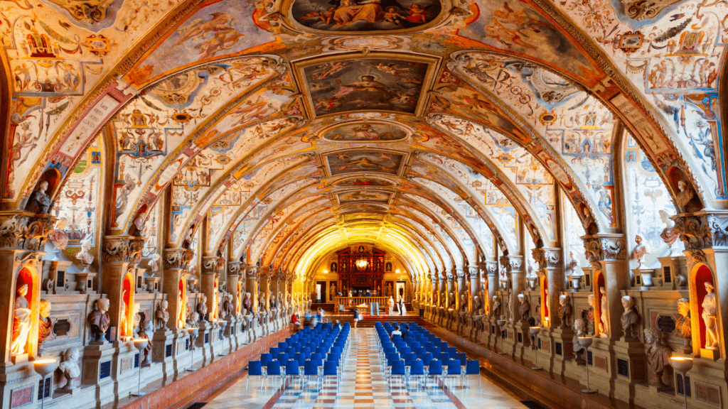 Photo of the Antiquarium of the Residenz Munich