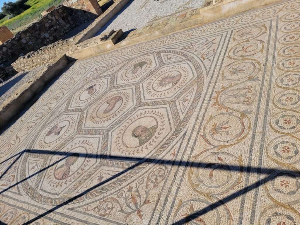 mosaic of Planetarium at italica